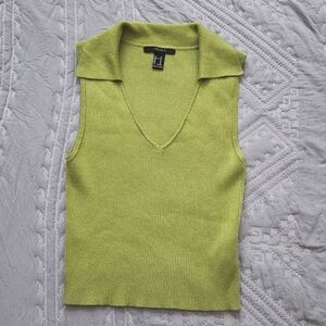 NEW forever 21 green blouse
